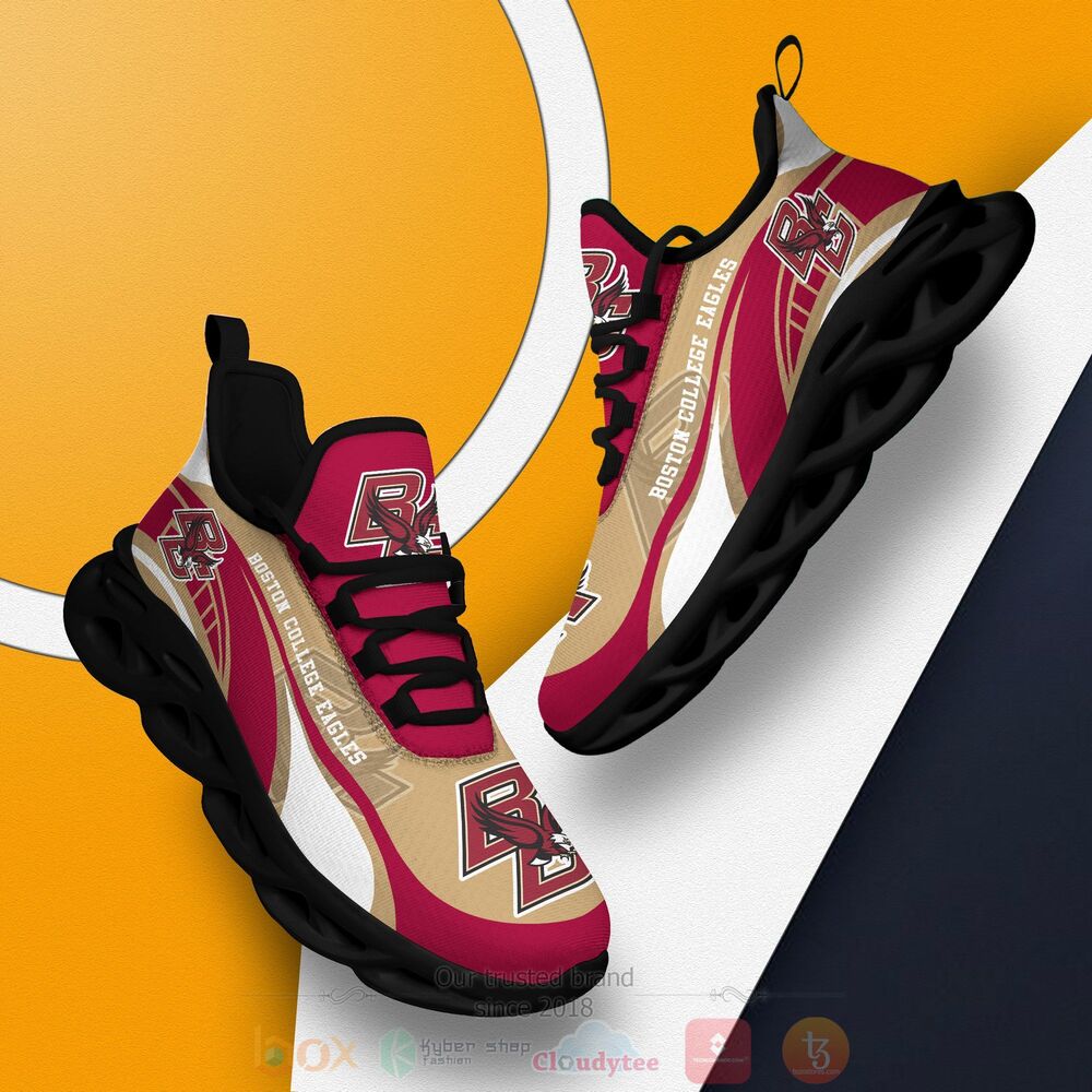 BEST NCAA Boston College Eagles football Clunky Sneakers 2 NCAA Boston College Eagles football Clunky Max Soul Shoes 1