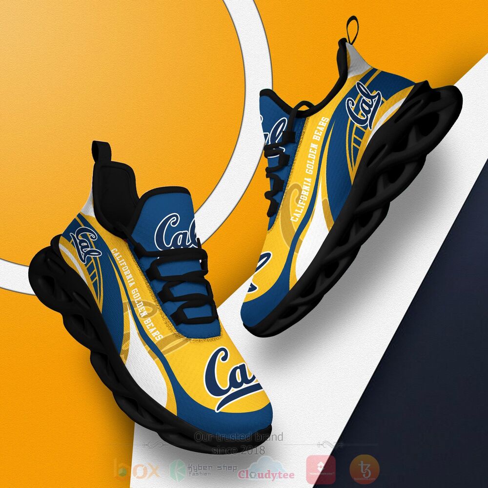 BEST NCAA California Golden Bears football Clunky Sneakers 2 NCAA California Golden Bears football Clunky Max Soul Shoes 1