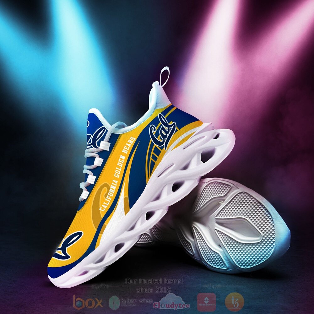 BEST NCAA California Golden Bears football Clunky Sneakers 3 NCAA California Golden Bears football Clunky Max Soul Shoes 1 2