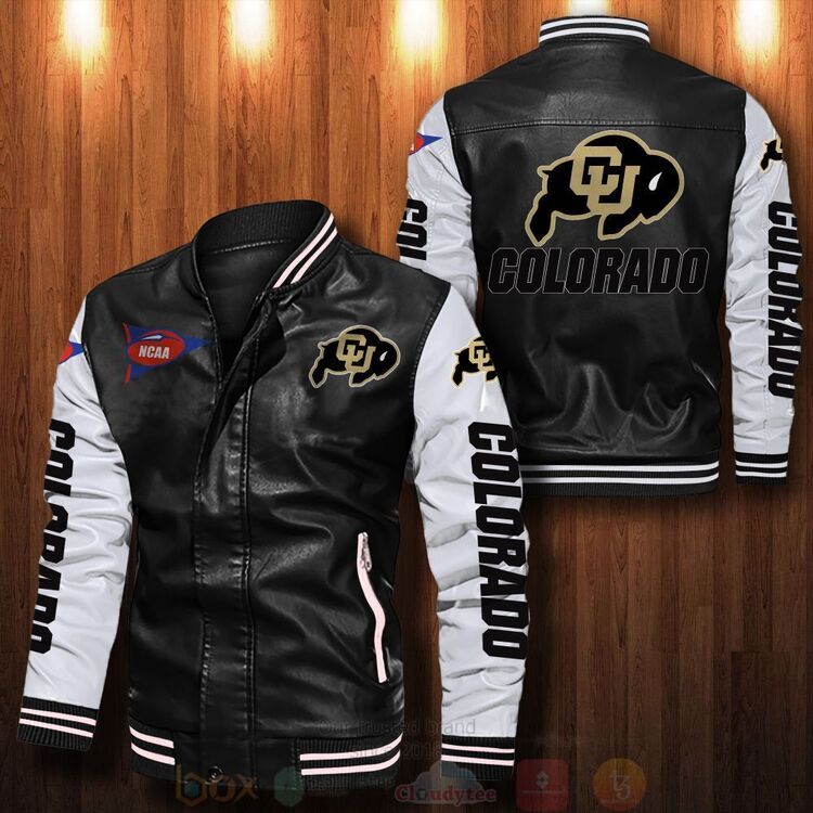 NCAA Colorado Buffaloes Bomber Leather Jacket