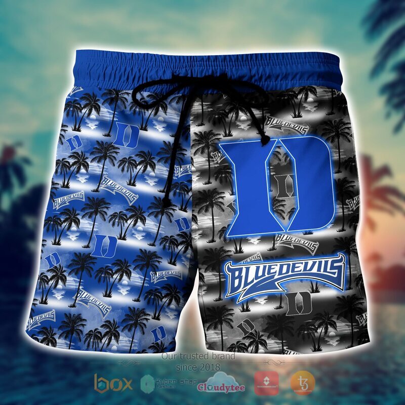 NCAA Duke Blue Devils Coconut Hawaiian shirt, Short 4 NCAA Duke Blue Devils Coconut Hawaiian shirt Short 1 2 3