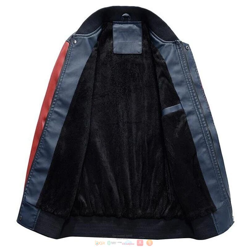NCAA Georgia Bulldogs Bomber leather Jacket 1