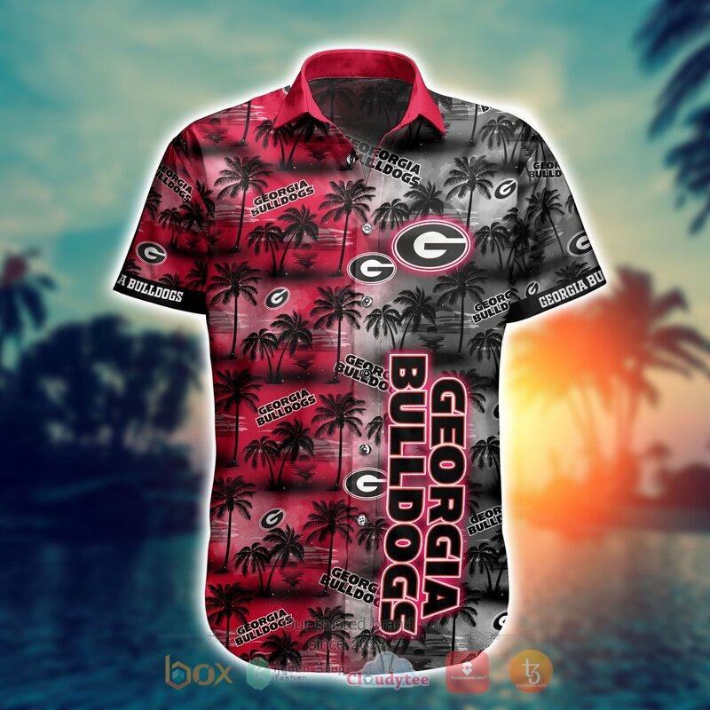 NCAA Georgia Bulldogs Coconut Hawaiian shirt, Short 2 NCAA Georgia Bulldogs Coconut Hawaiian shirt Short 1