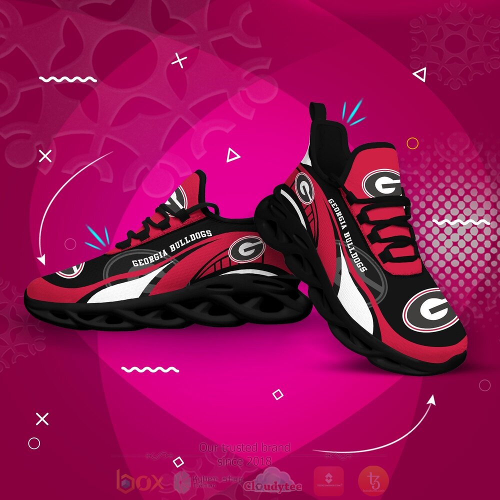 BEST NCAA Georgia Bulldogs football Clunky Sneakers 4 NCAA Georgia Bulldogs football Clunky Max Soul Shoes 1 2 3
