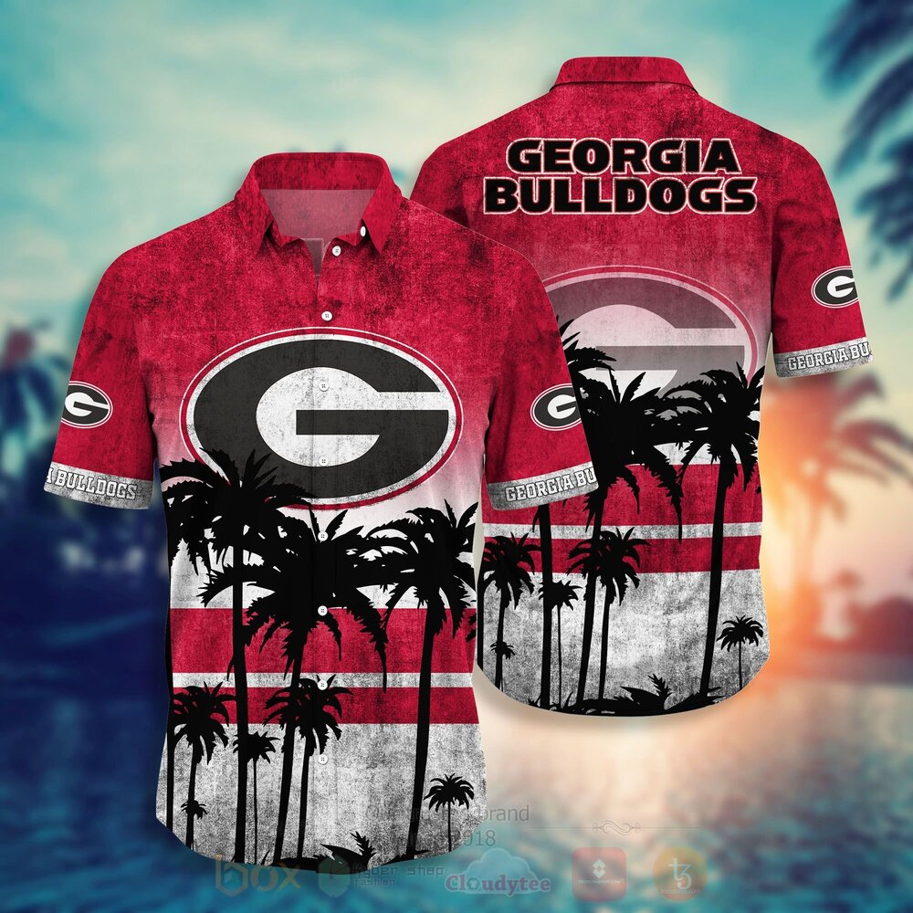 BEST NCAA Georgia Bulldogs football 3D All Over Printed Hawaiian Shirt, Short 10 NCAA Georgia Bulldogs football Hawaiian Shirt Short