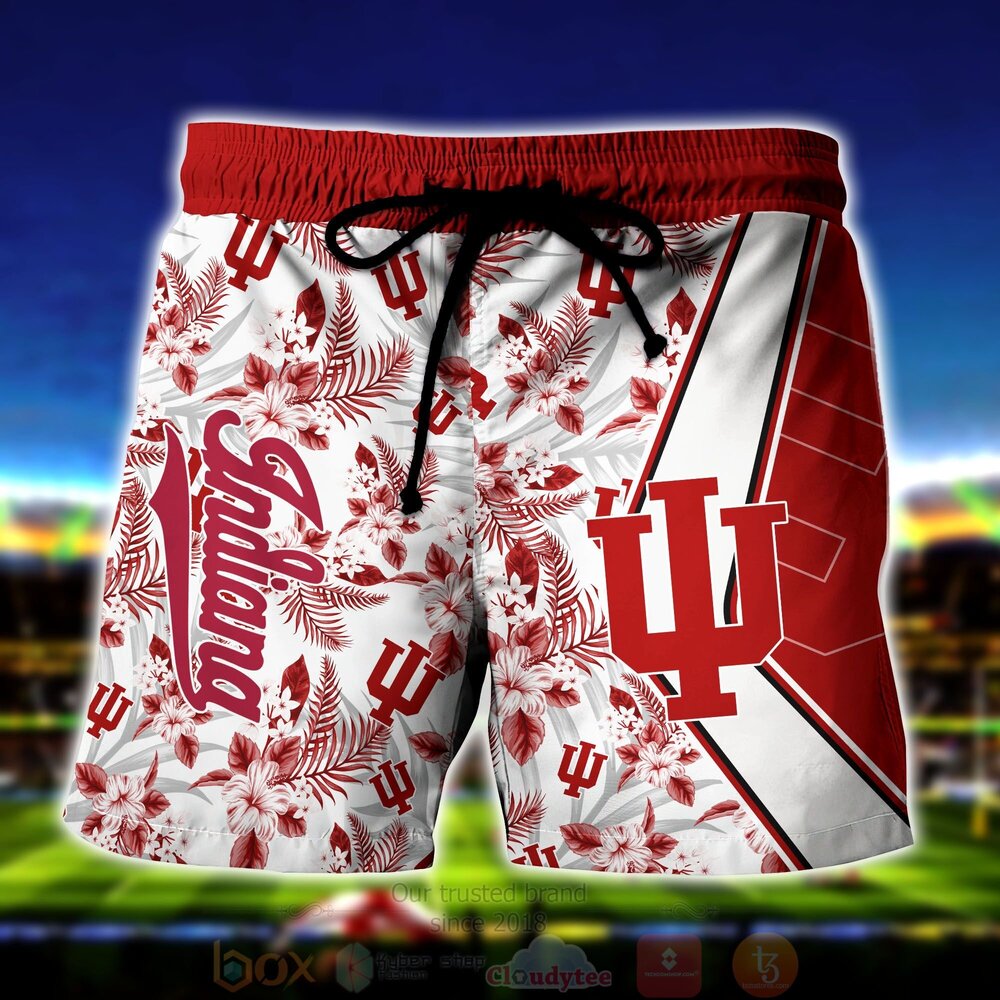 BEST NCAA Indiana Hoosiers Skeleton Aloha Shirt, Short 4 NCAA Indiana Hoosiers Skeleton Hawaiian Shirt Short 1 2 3 4