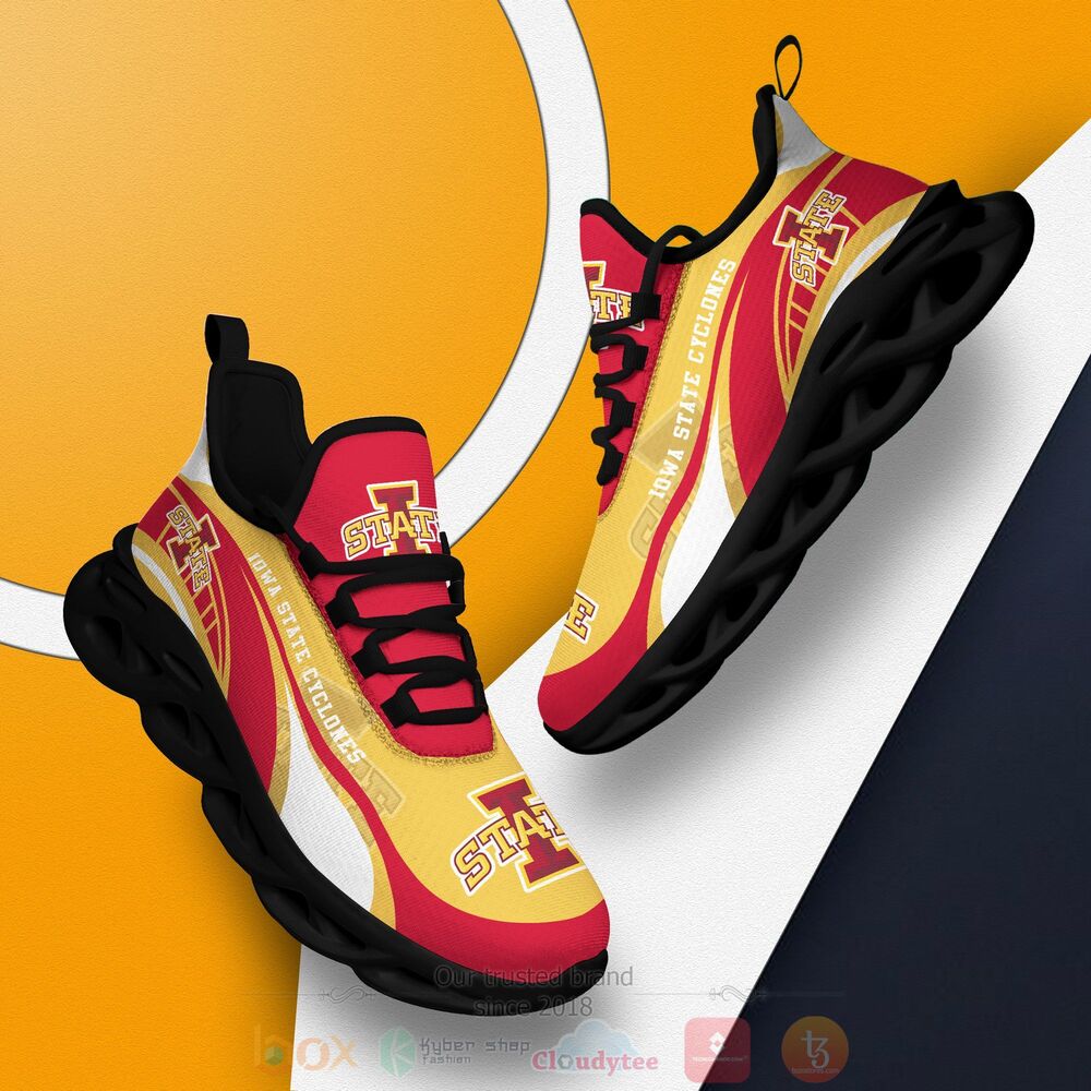 BEST NCAA Iowa State Cyclones football Clunky Sneakers 2 NCAA Iowa State Cyclones football Clunky Max Soul Shoes 1