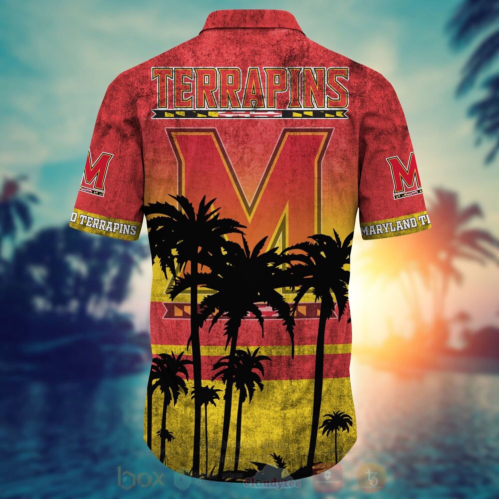 BEST NCAA Maryland Terrapins football 3D All Over Printed Hawaiian Shirt, Short 4 NCAA Maryland Terrapins football Hawaiian Shirt Short 1 2 3