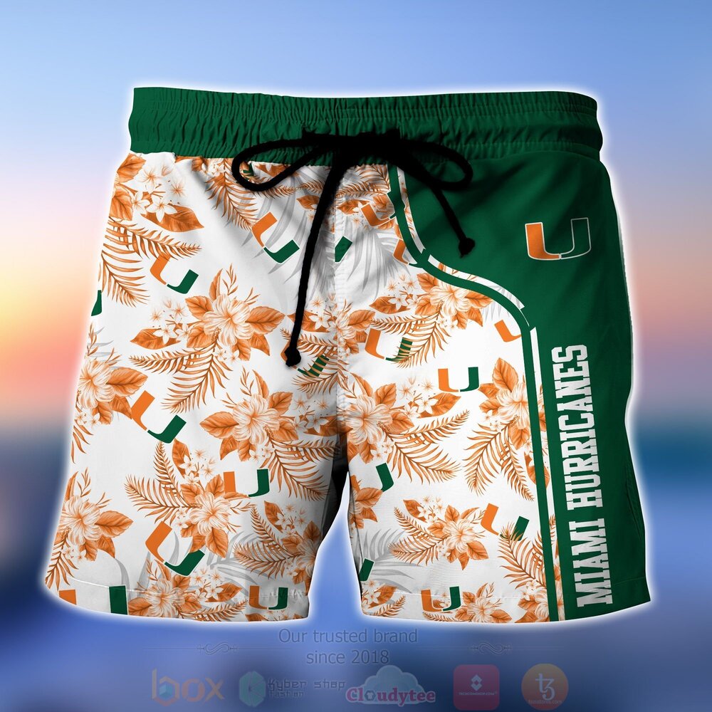 BEST NCAA Miami Hurricanes football Baby Yoda Aloha Shirt, Short 3 NCAA Miami Hurricanes football Baby Yoda Hawaiian Shirt Short 1 2