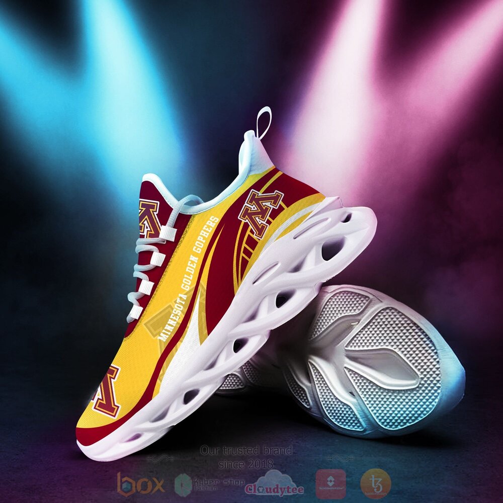 BEST NCAA Minnesota Golden Gophers football Clunky Sneakers 3 NCAA Minnesota Golden Gophers football Clunky Max Soul Shoes 1 2