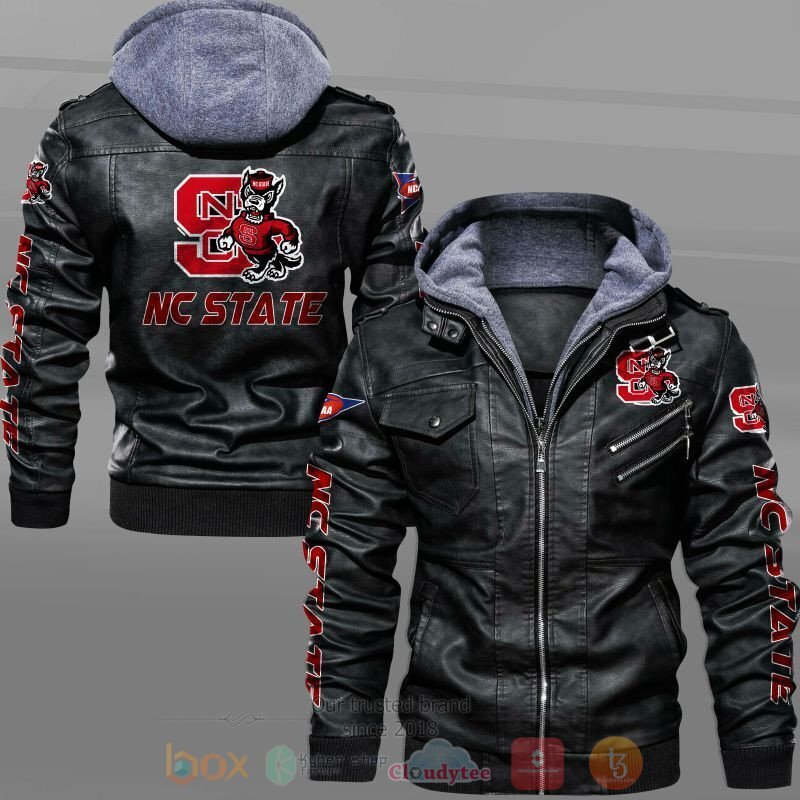 NCAA NC State Wolfpack Leather Jacket