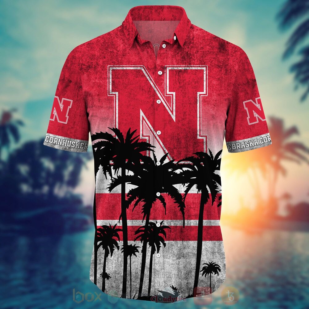 BEST NCAA Nebraska Cornhuskers football 3D All Over Printed Hawaiian Shirt, Short 3 NCAA Nebraska Cornhuskers football Hawaiian Shirt Short 1 2