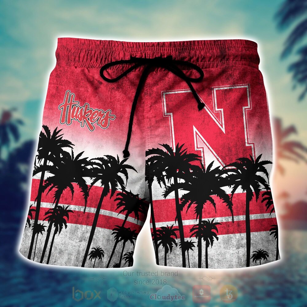 BEST NCAA Nebraska Cornhuskers football 3D All Over Printed Hawaiian Shirt, Short 5 NCAA Nebraska Cornhuskers football Hawaiian Shirt Short 1 2 3 4