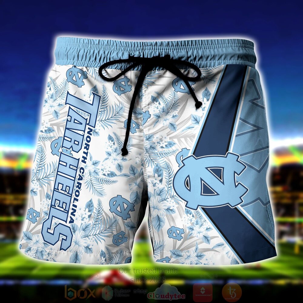 BEST NCAA North Carolina Tar Heels Skeleton Aloha Shirt, Short 4 NCAA North Carolina Tar Heels Skeleton Hawaiian Shirt Short 1 2 3 4