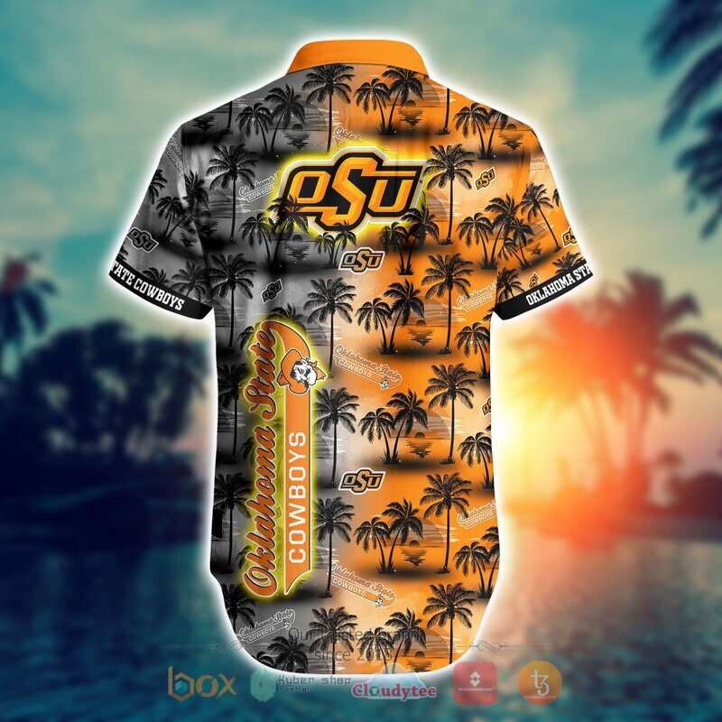 NCAA Oklahoma State Cowboys Coconut Hawaiian shirt, Short 3 NCAA Oklahoma State Cowboys Coconut Hawaiian shirt Short 1 2