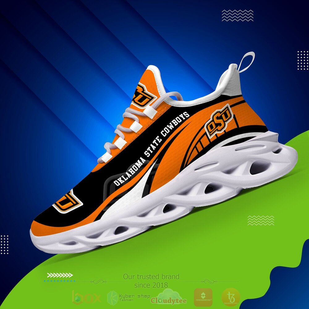 BEST NCAA Oklahoma State Cowboys football Clunky Sneakers 8 NCAA Oklahoma State Cowboys football Clunky Max Soul Shoes