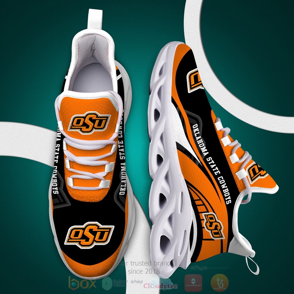 BEST NCAA Oklahoma State Cowboys football Clunky Sneakers 2 NCAA Oklahoma State Cowboys football Clunky Max Soul Shoes 1