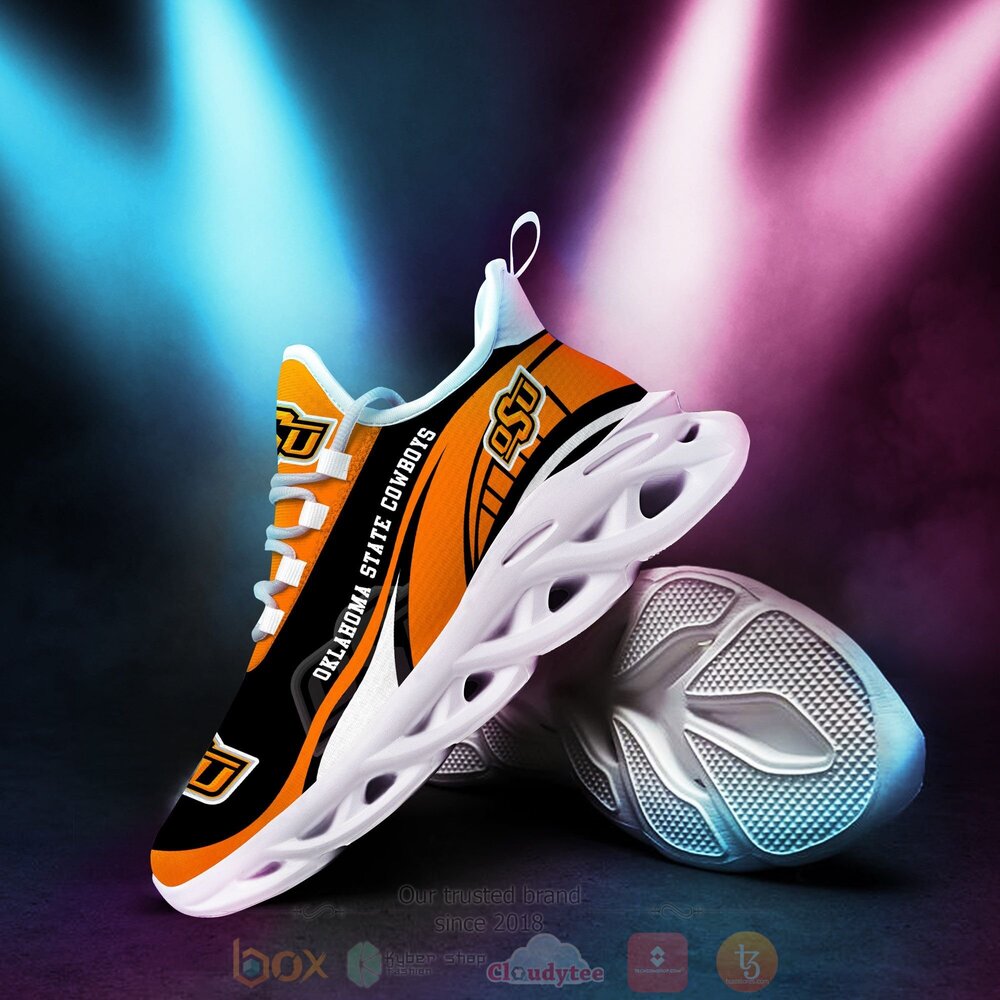 BEST NCAA Oklahoma State Cowboys football Clunky Sneakers 3 NCAA Oklahoma State Cowboys football Clunky Max Soul Shoes 1 2