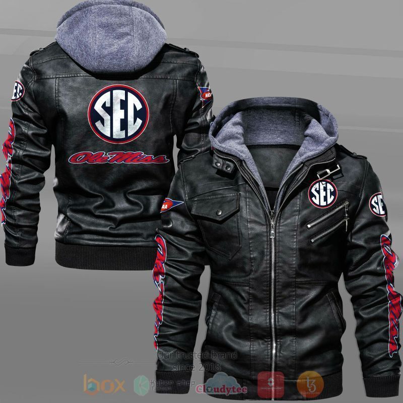 NCAA Ole Miss Rebels Leather Jacket