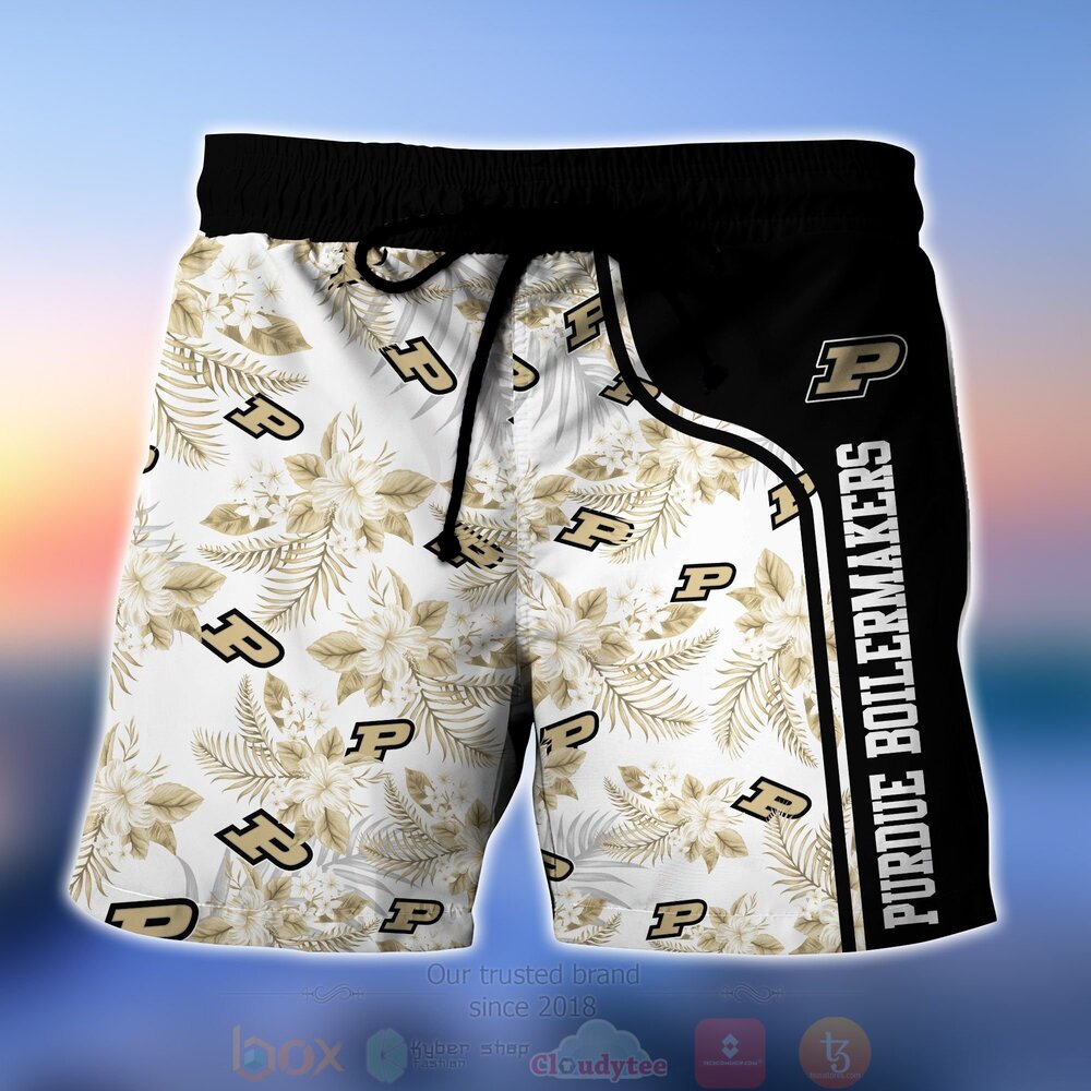 BEST NCAA Purdue Boilermakers Baby Yoda Aloha Shirt, Short 3 NCAA Purdue Boilermakers Baby Yoda Hawaiian Shirt Short 1 2