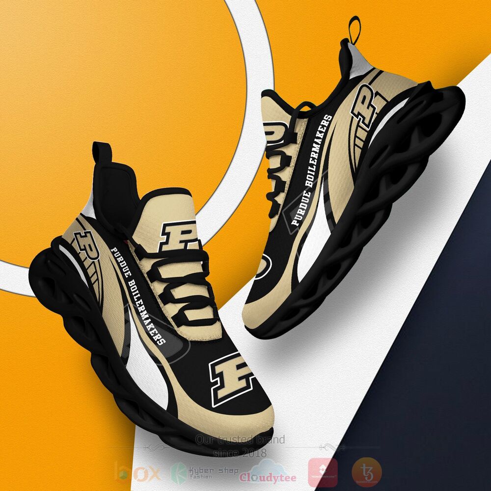 BEST NCAA Purdue Boilermakers football Clunky Sneakers 4 NCAA Purdue Boilermakers football Clunky Max Soul Shoes 1 2 3