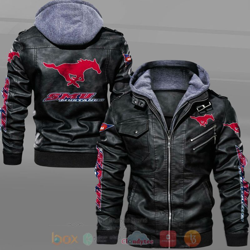 NCAA SMU Mustangs Leather Jacket