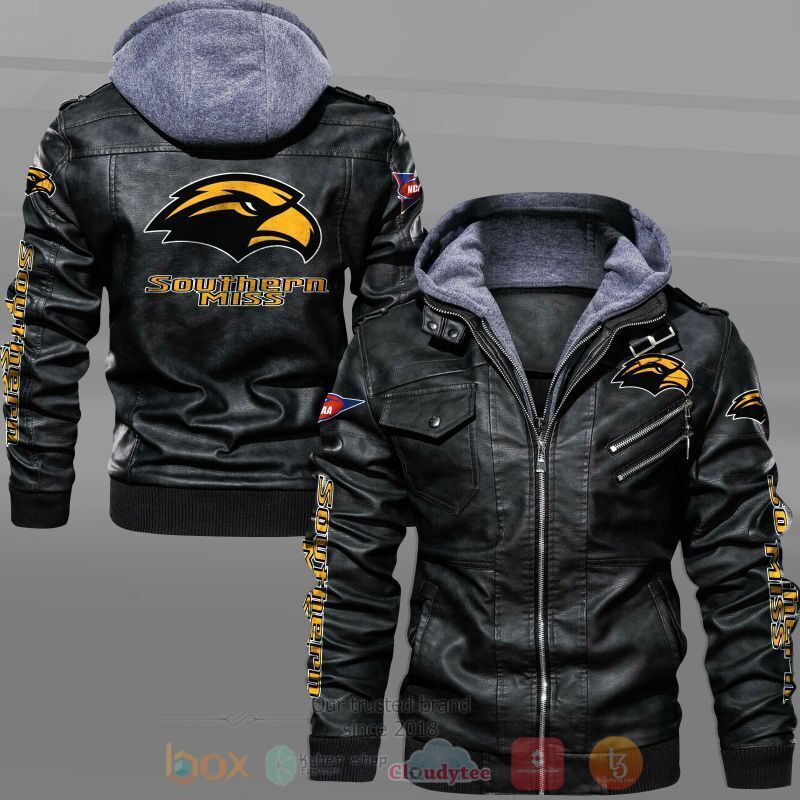 NCAA Southern Miss Golden Eagles Leather Jacket