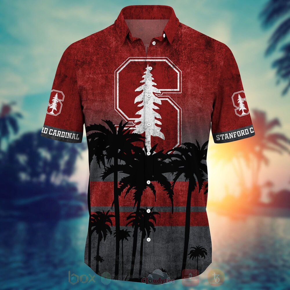 BEST NCAA Stanford Cardinal football 3D All Over Printed Hawaiian Shirt, Short 3 NCAA Stanford Cardinal football Hawaiian Shirt Short 1 2