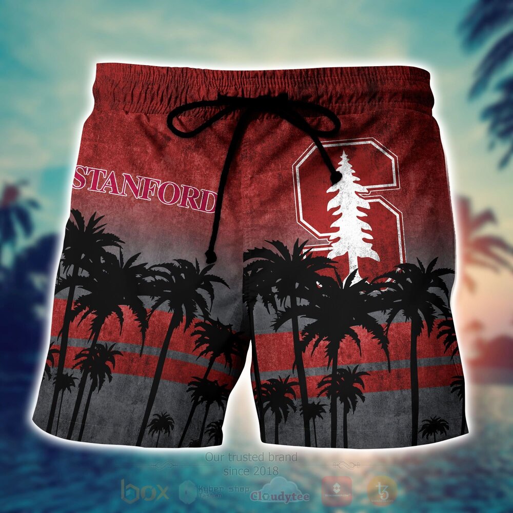 BEST NCAA Stanford Cardinal football 3D All Over Printed Hawaiian Shirt, Short 5 NCAA Stanford Cardinal football Hawaiian Shirt Short 1 2 3 4