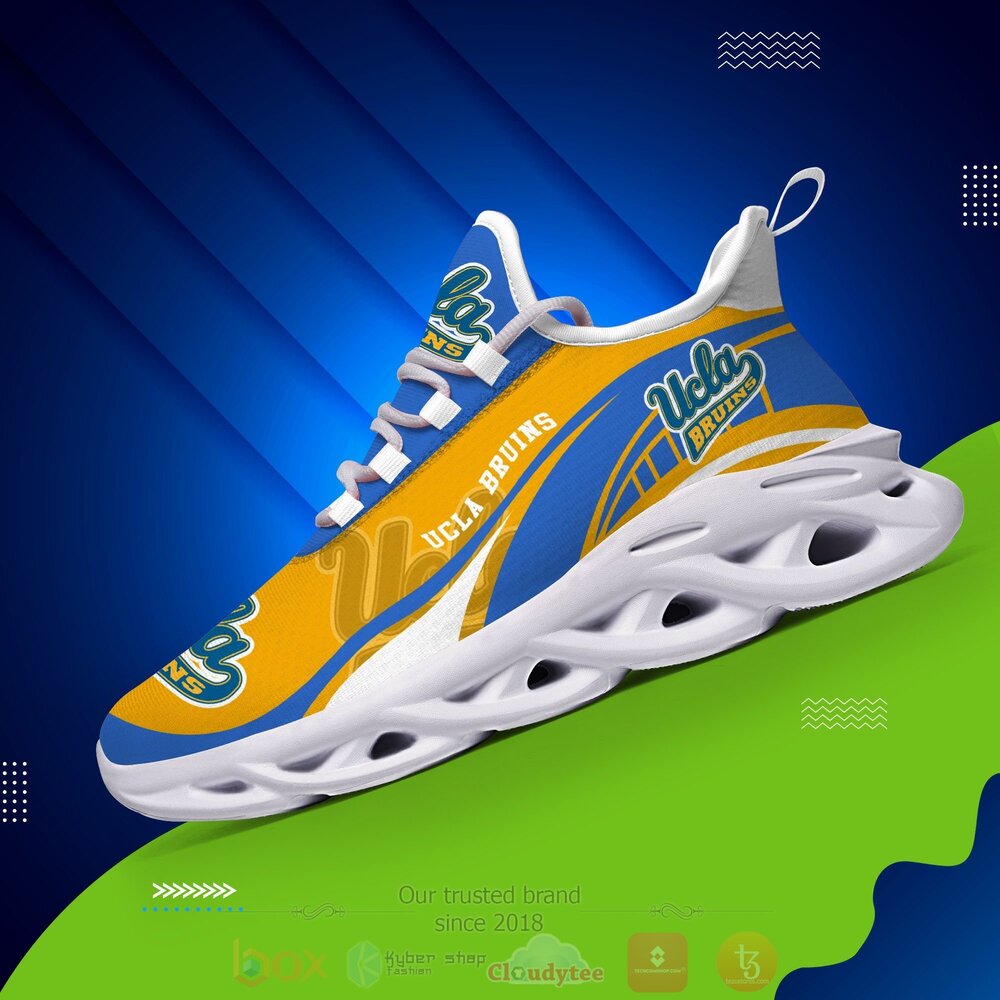 BEST NCAA UCLA Bruins football Clunky Sneakers 8 NCAA UCLA Bruins football Clunky Max Soul Shoes
