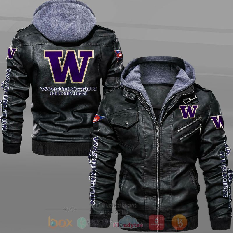 NCAA Washington Huskies Leather Jacket