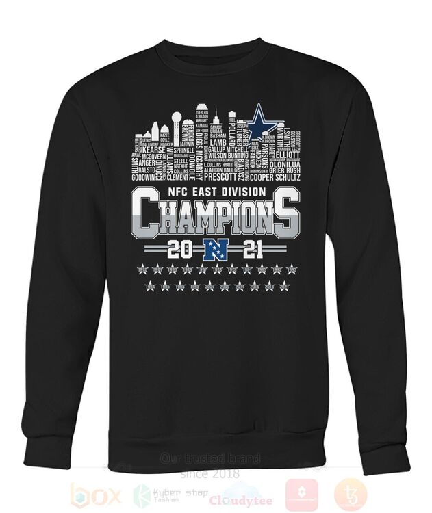 BEST NFC East Division Champions 2021 All Over Print 3D Shirt, Hoodie Hoodie, Shirt 2 NFC East Division Champions 2021 3D Hoodie Shirt 1