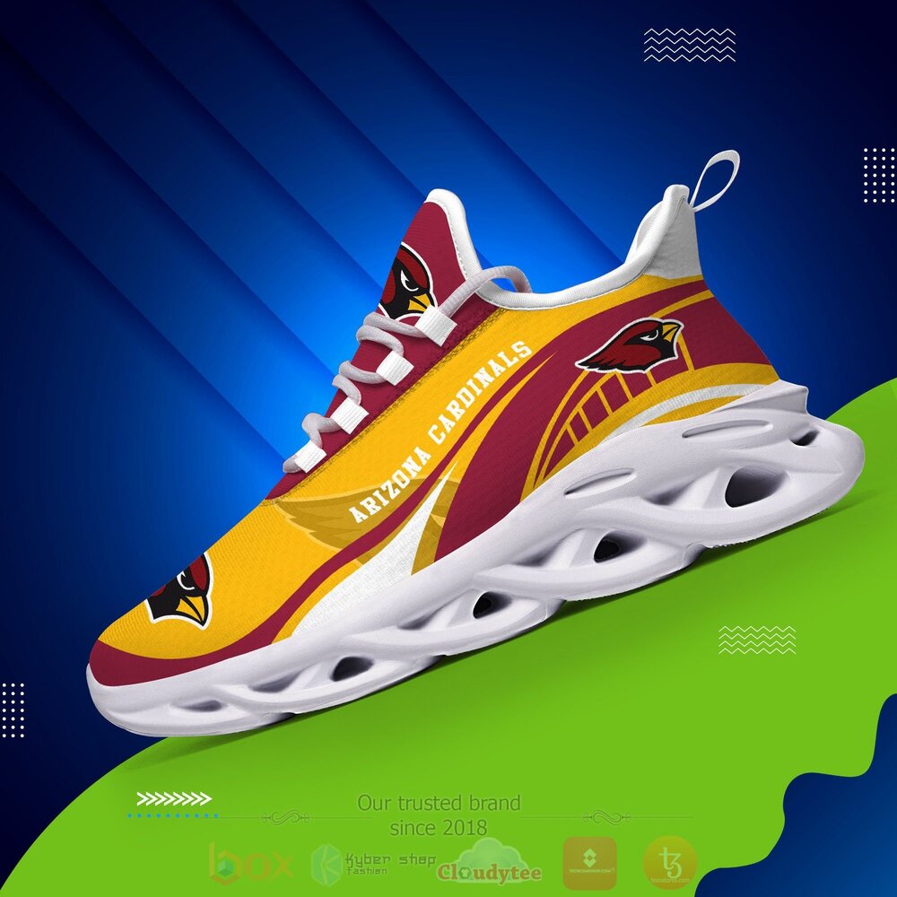 BEST NFL Arizona Cardinals Clunky Sneakers 8 NFL Arizona Cardinals Clunky Max Soul Shoes