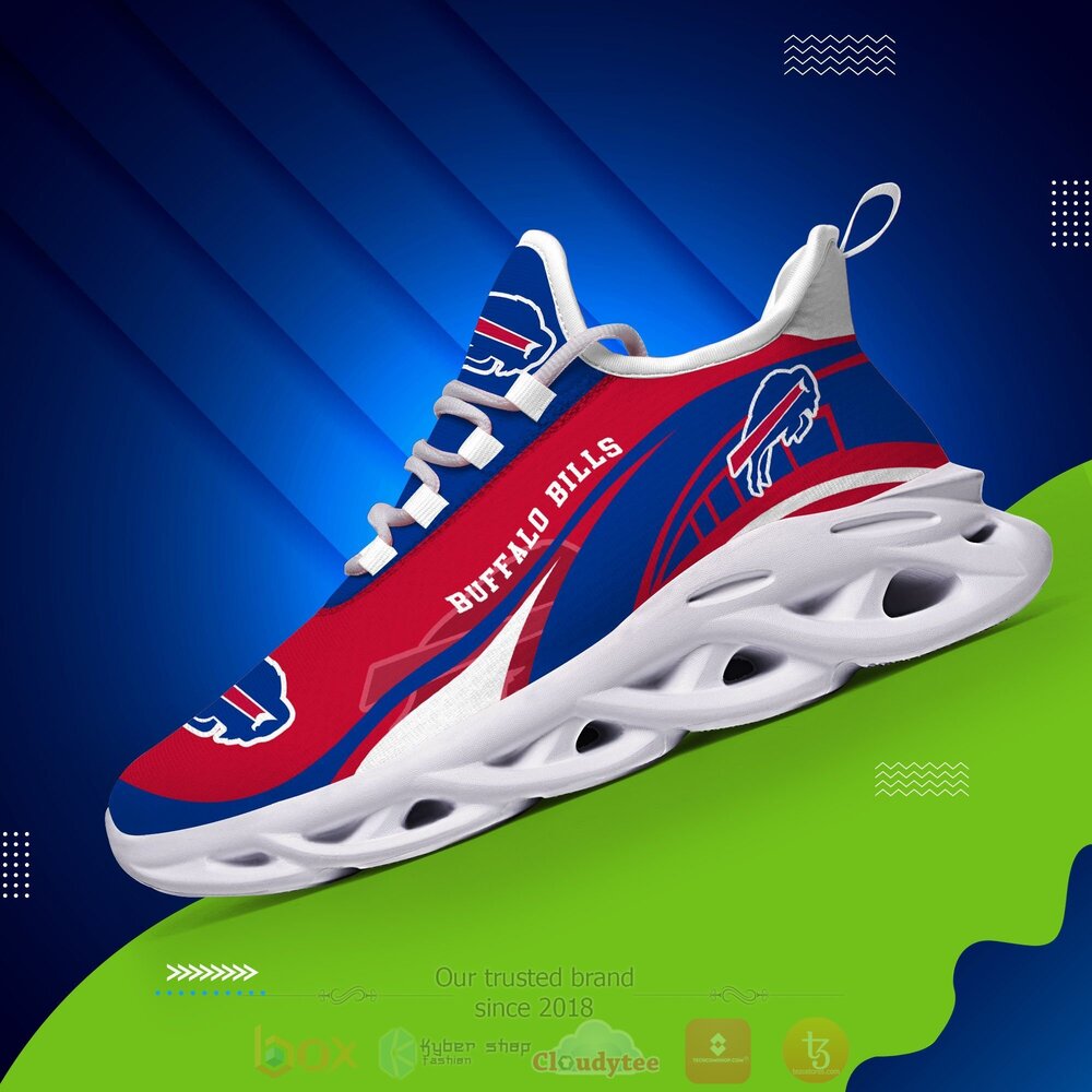 BEST NFL Buffalo Bills Clunky Sneakers 1 NFL Buffalo Bills Clunky Max Soul Shoes