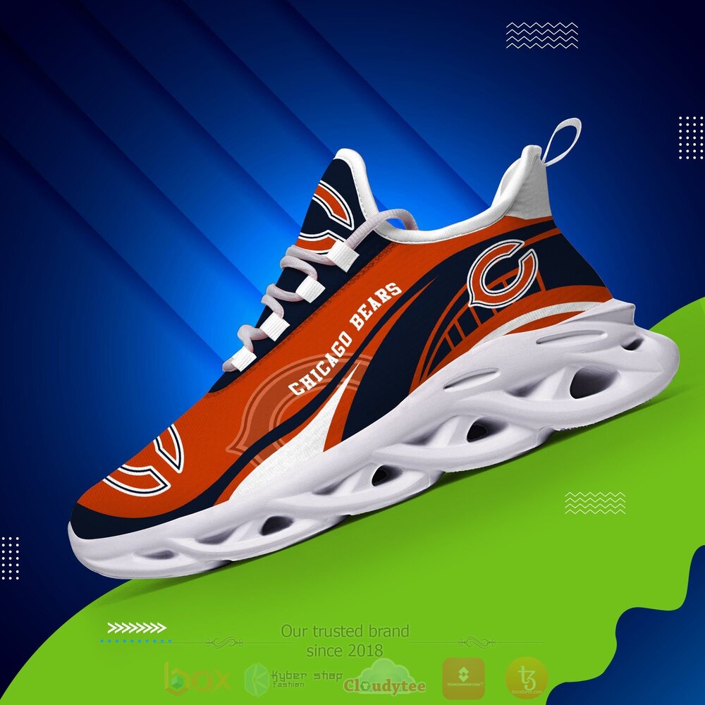 BEST NFL Chicago Bears Clunky Sneakers 1 NFL Chicago Bears Clunky Max Soul Shoes