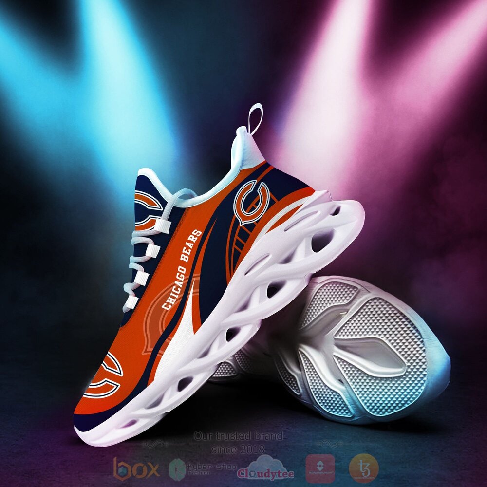 BEST NFL Chicago Bears Clunky Sneakers 3 NFL Chicago Bears Clunky Max Soul Shoes 1 2