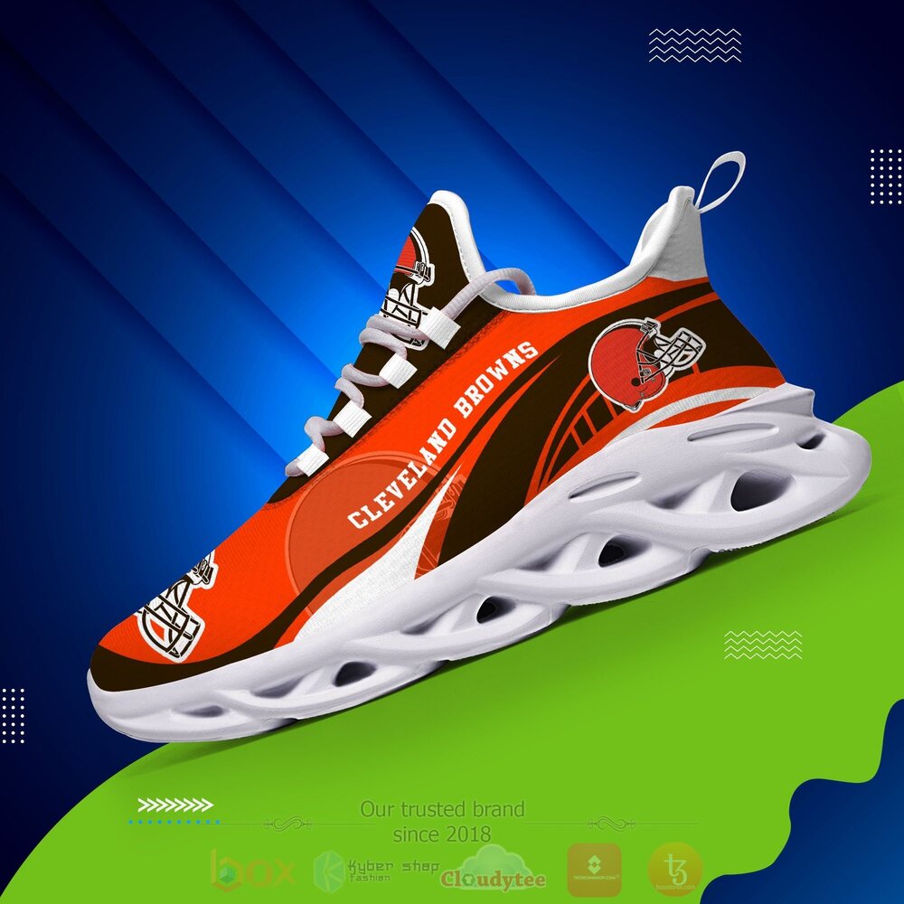 BEST NFL Cleveland Browns Clunky Sneakers 9 NFL Cleveland Browns Clunky Max Soul Shoes