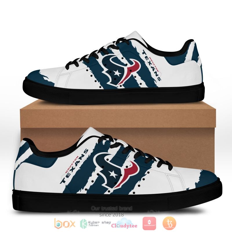 NFL Houston Texans Stan Smith low top shoes 1 2 3 4 5 6