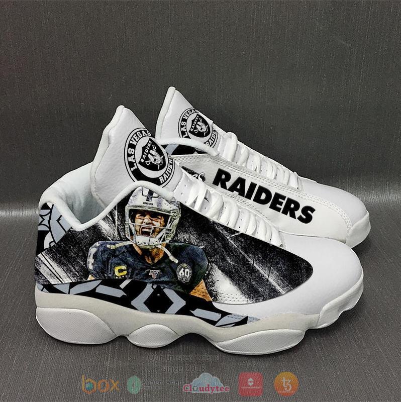 NFL Las Vegas Raiders Quarterback Air Jordan 13 Shoes