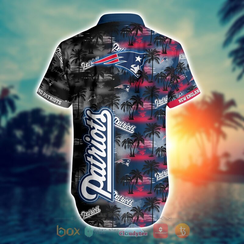 NFL New England Patriots Coconut Hawaiian shirt, Short 3 NFL New England Patriots Coconut Hawaiian shirt Short 1 2