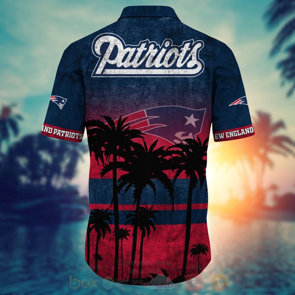 BEST NFL New England Patriots 3D All Over Printed Hawaiian Shirt, Short 4 NFL New England Patriots Hawaiian Shirt Short 1 2 3