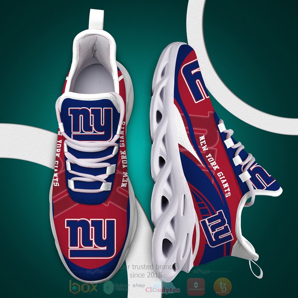 BEST NFL New York Giants Clunky Sneakers 2 NFL New York Giants Clunky Max Soul Shoes 1