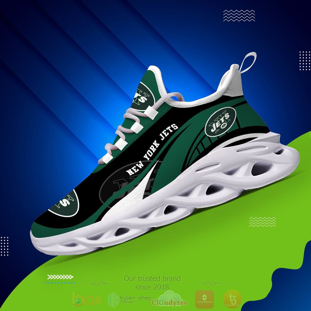 BEST NFL New York Jets Clunky Sneakers 11 NFL New York Jets Clunky Max Soul Shoes