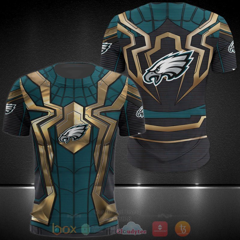NFL Philadelphia Eagles Spider Man 3d shirt, hoodie 5 NFL Philadelphia Eagles Spider Man 3d shirt hoodie 1 2 3 4