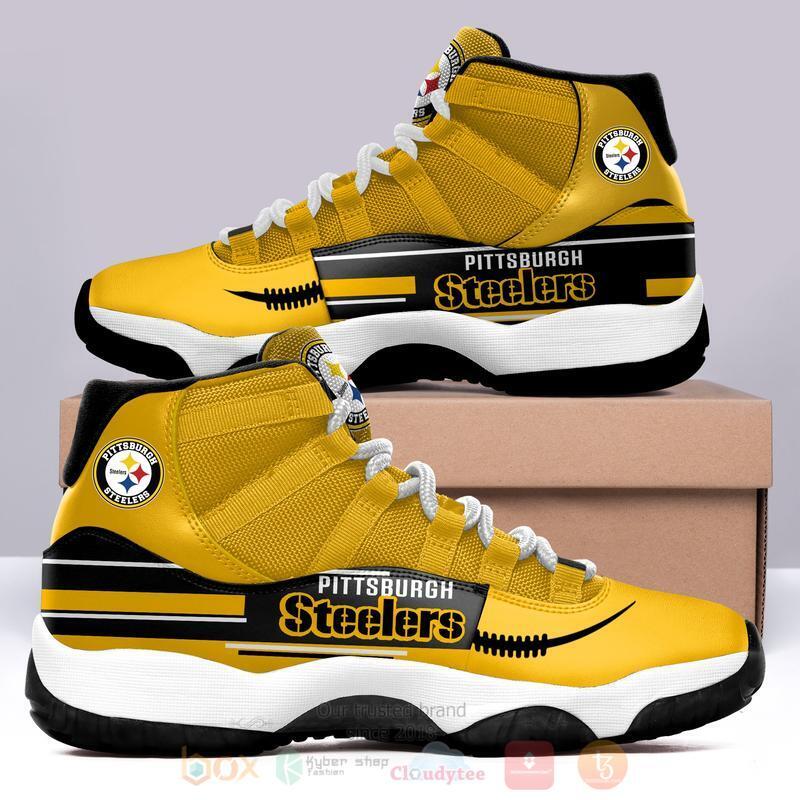 NFL Pittsburgh Steelers Air Jordan 13 Shoes