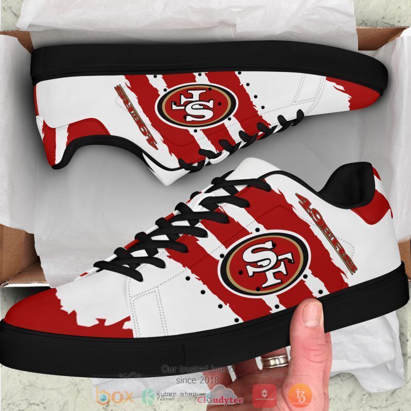 NFL San Francisco 49ers Stan Smith low top shoes 1 2 3 4 5
