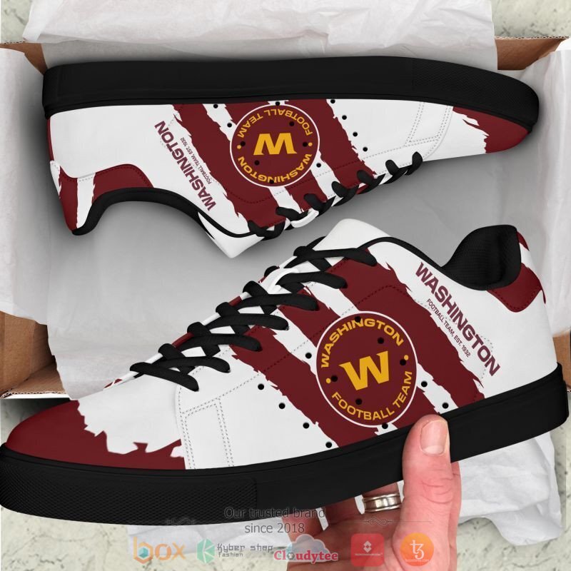 NFL Washington Football Team Stan Smith low top shoes 1 2 3 4 5