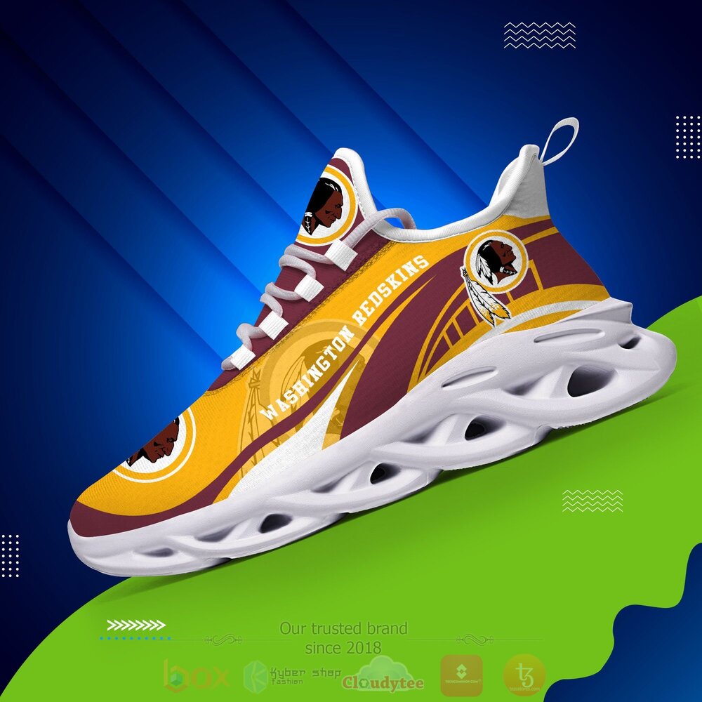 BEST NFL Washington Redskins Clunky Sneakers 8 NFL Washington Redskins Clunky Max Soul Shoes