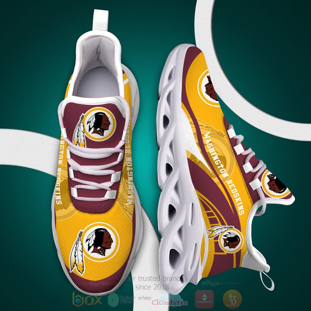 BEST NFL Washington Redskins Clunky Sneakers 4 NFL Washington Redskins Clunky Max Soul Shoes 1 2 3