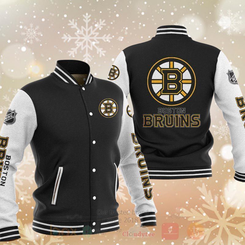 NHL Boston Bruins Baseball Jacket